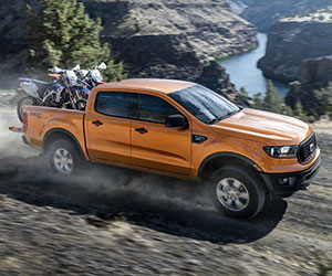 2019 Ford Ranger with EcoBoost engine